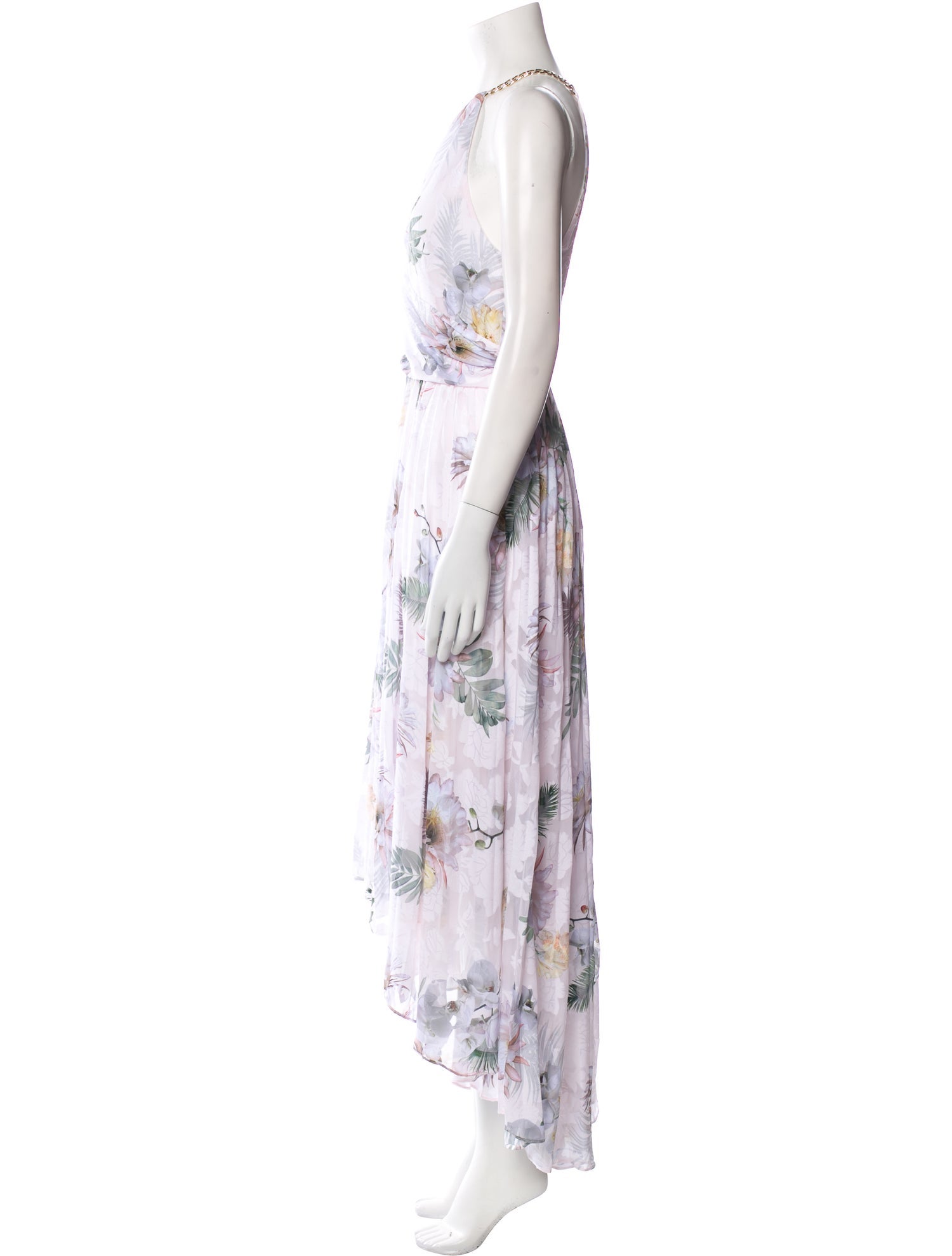 Ted Baker Floral Print Long Dress