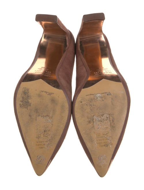 Ted Baker Suede Bow Accents Pumps
