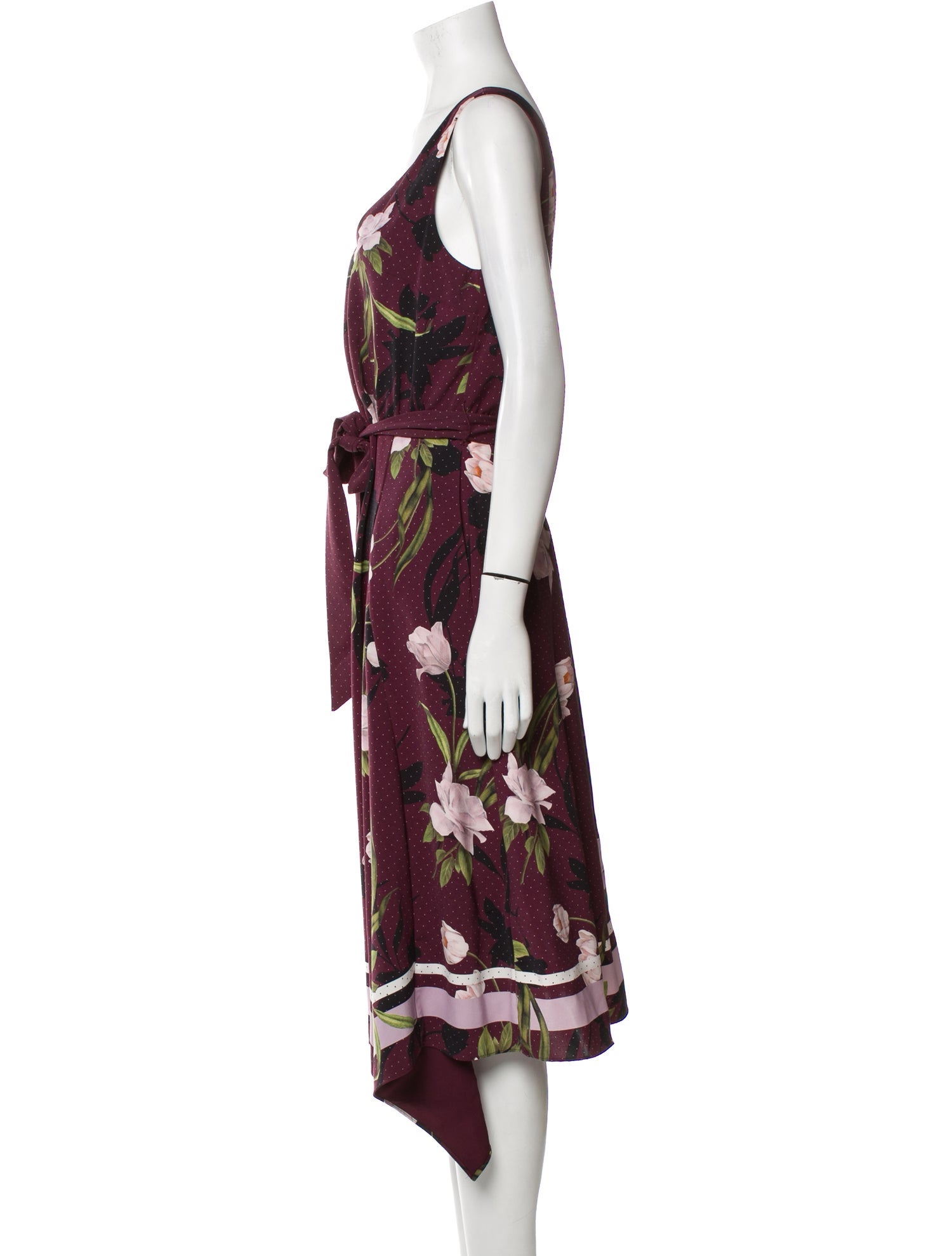 Ted Baker Floral Print Long Dress