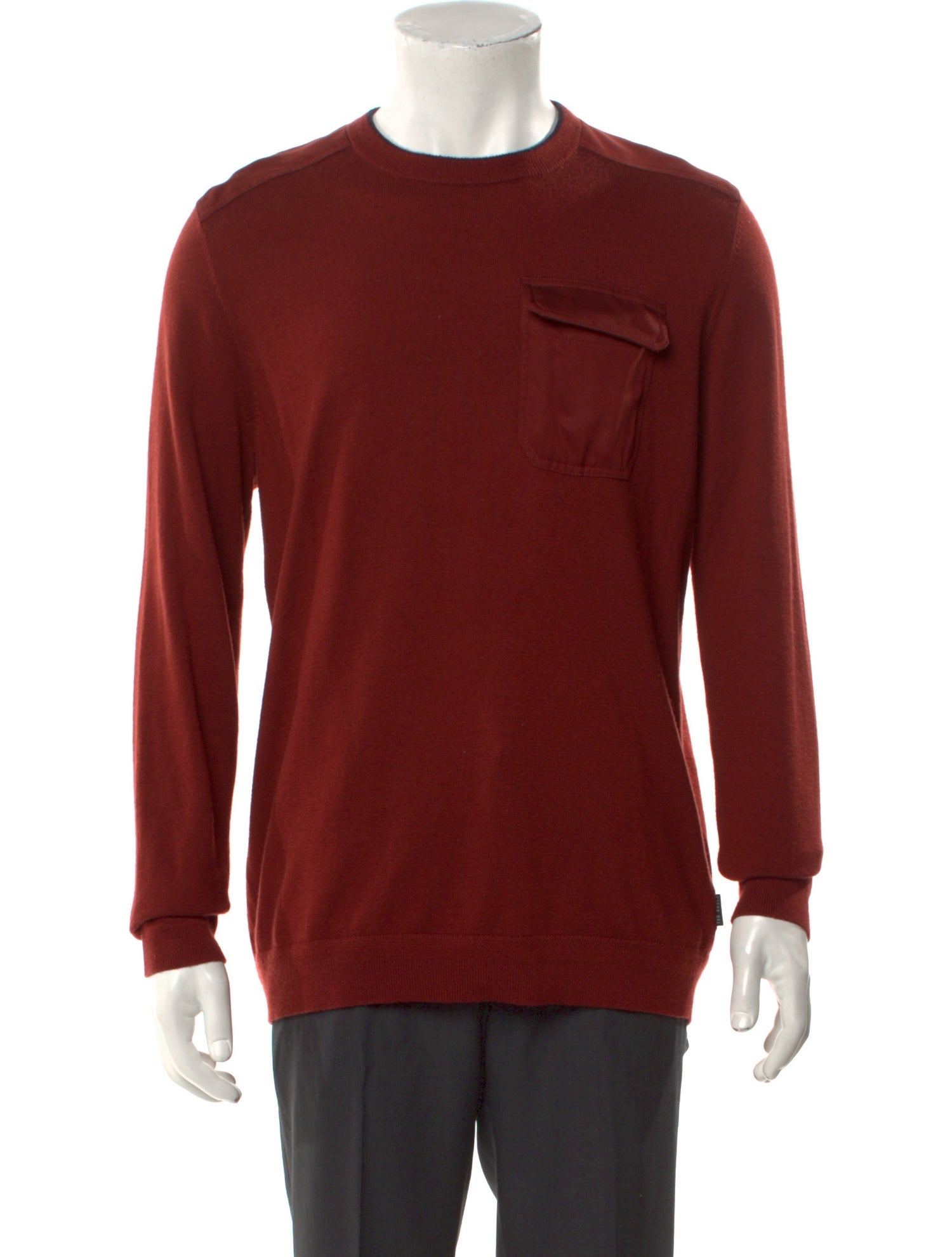 Ted Baker Crew Neck Long Sleeve Pullover