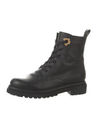 Ted Baker Leather Combat Boots