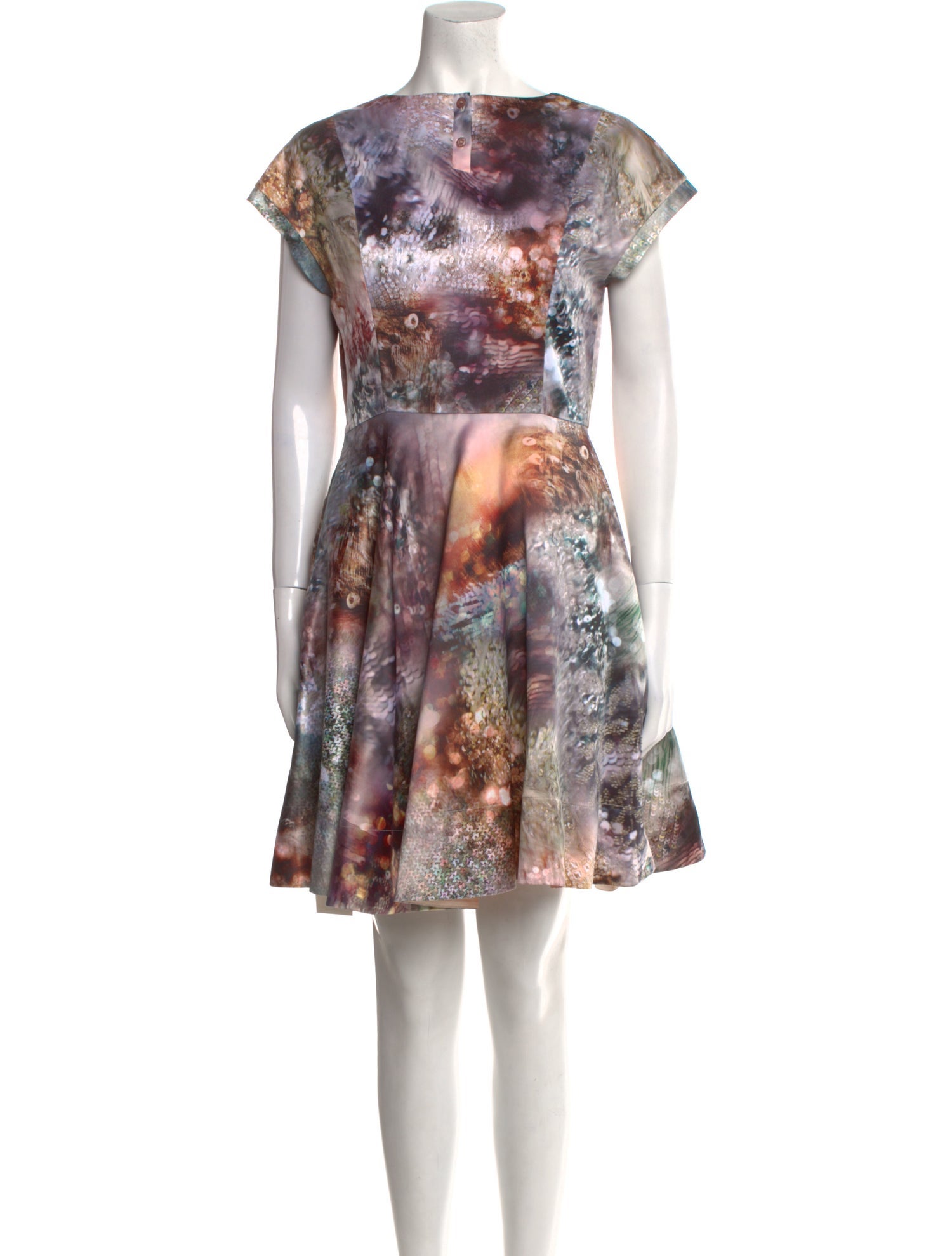 Ted Baker Printed Mini Dress