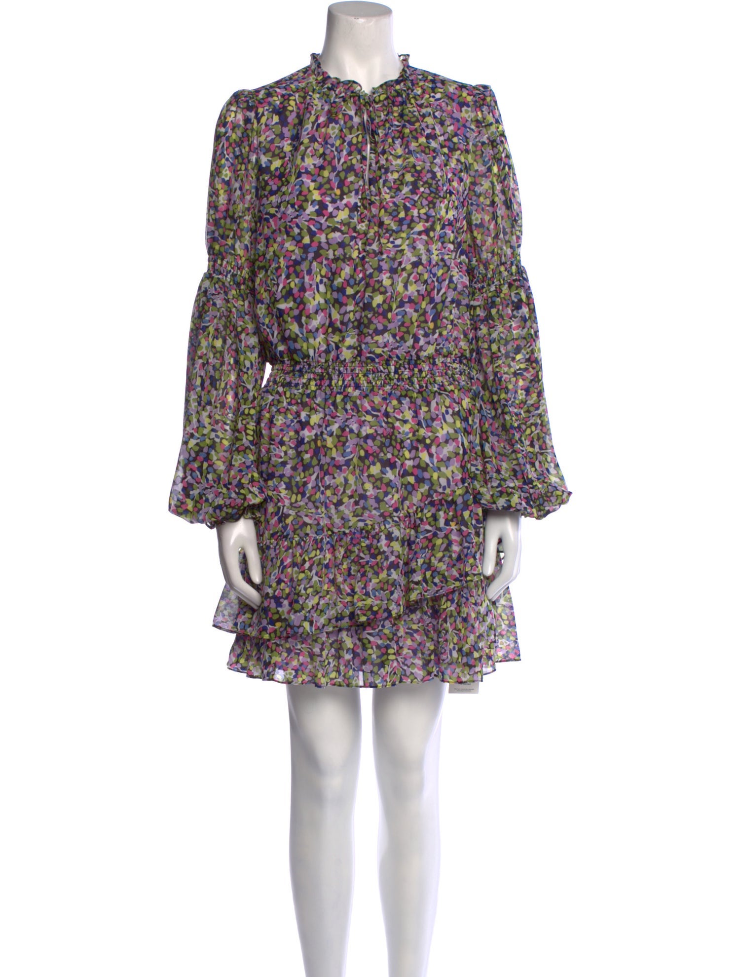 Ted Baker Floral Print Mini Dress