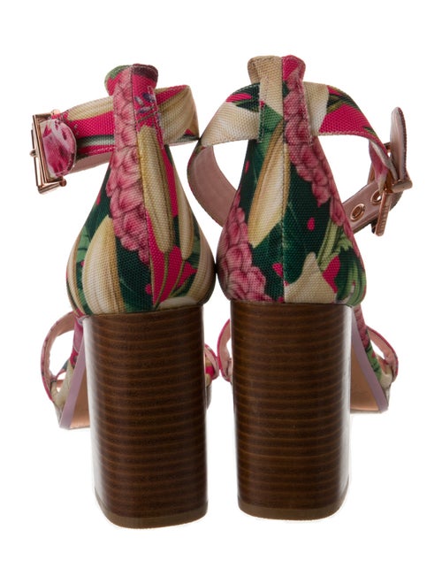 Ted Baker Canvas Printed Sandals