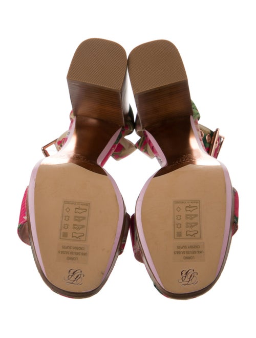 Ted Baker Canvas Printed Sandals