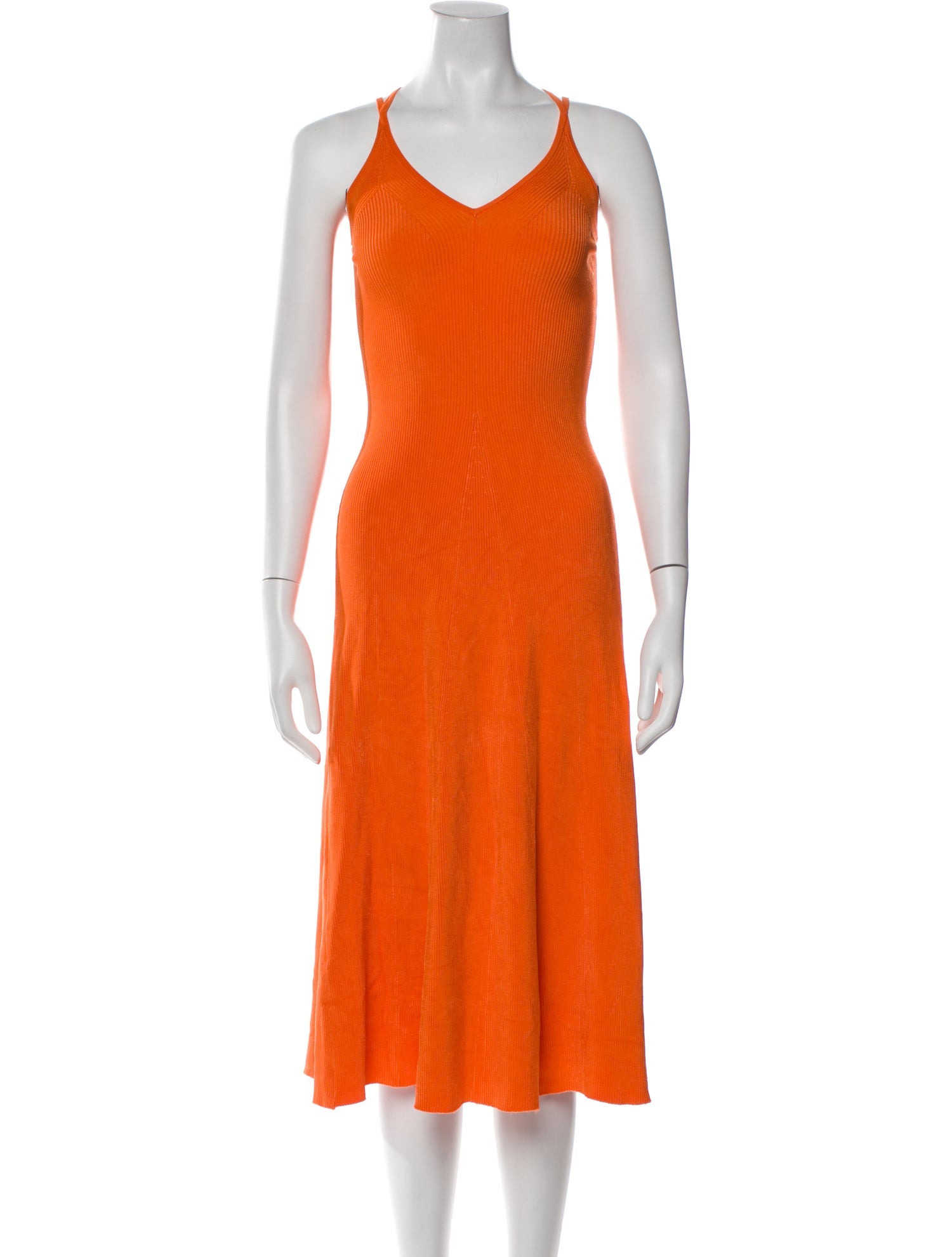 Ted Baker V-Neck Midi Length Dress