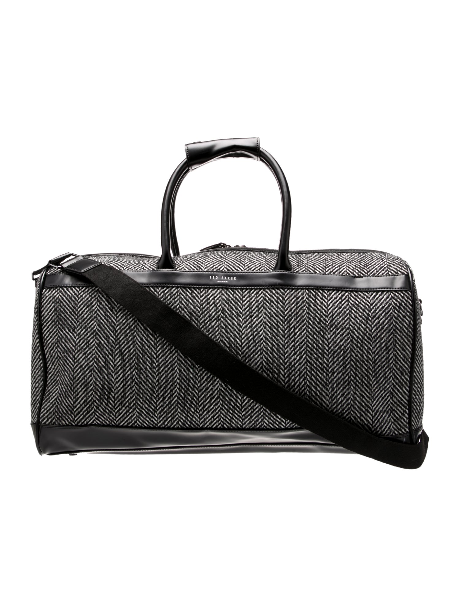 Ted Baker tweed carry on