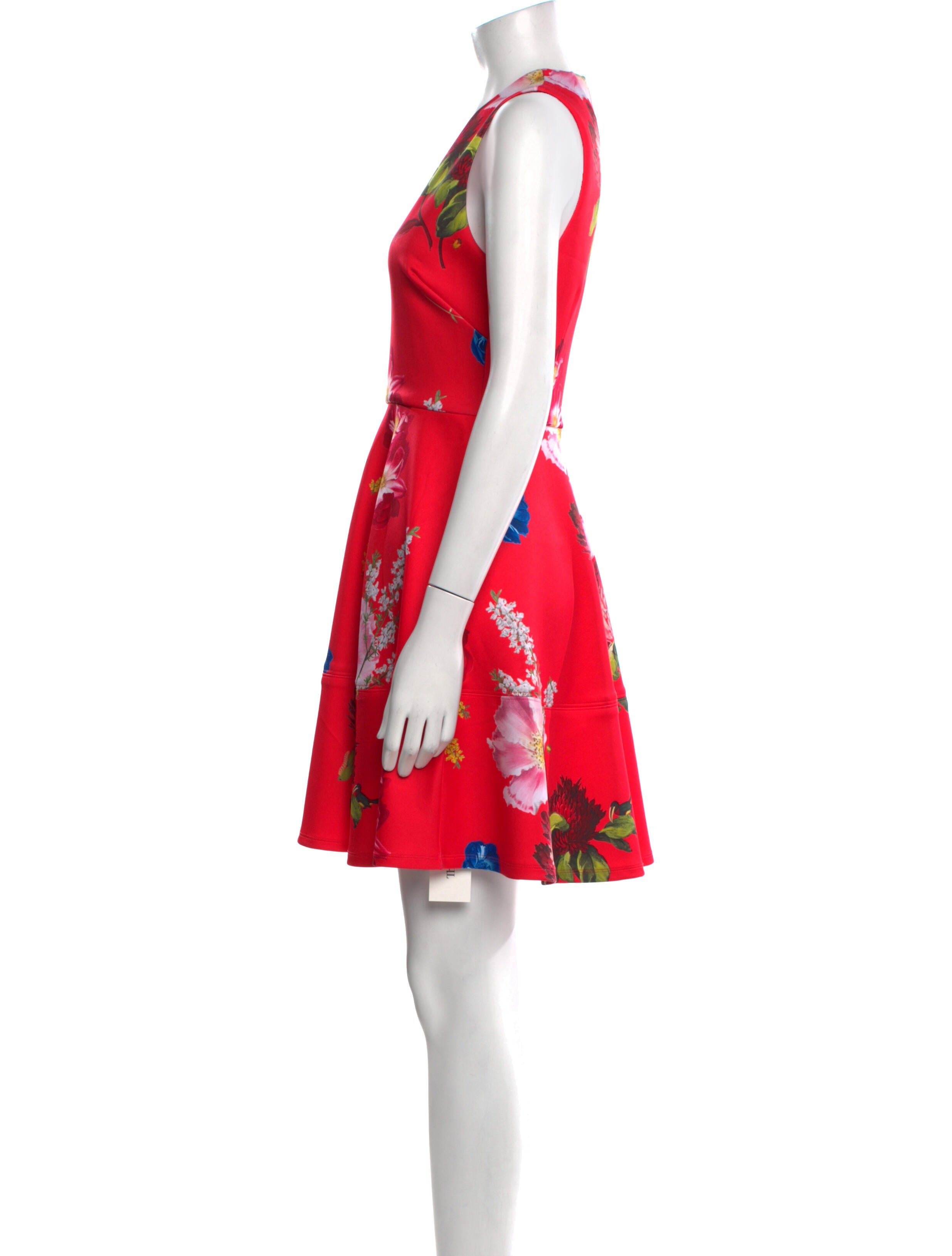 Ted Baker Floral Print Mini Dress