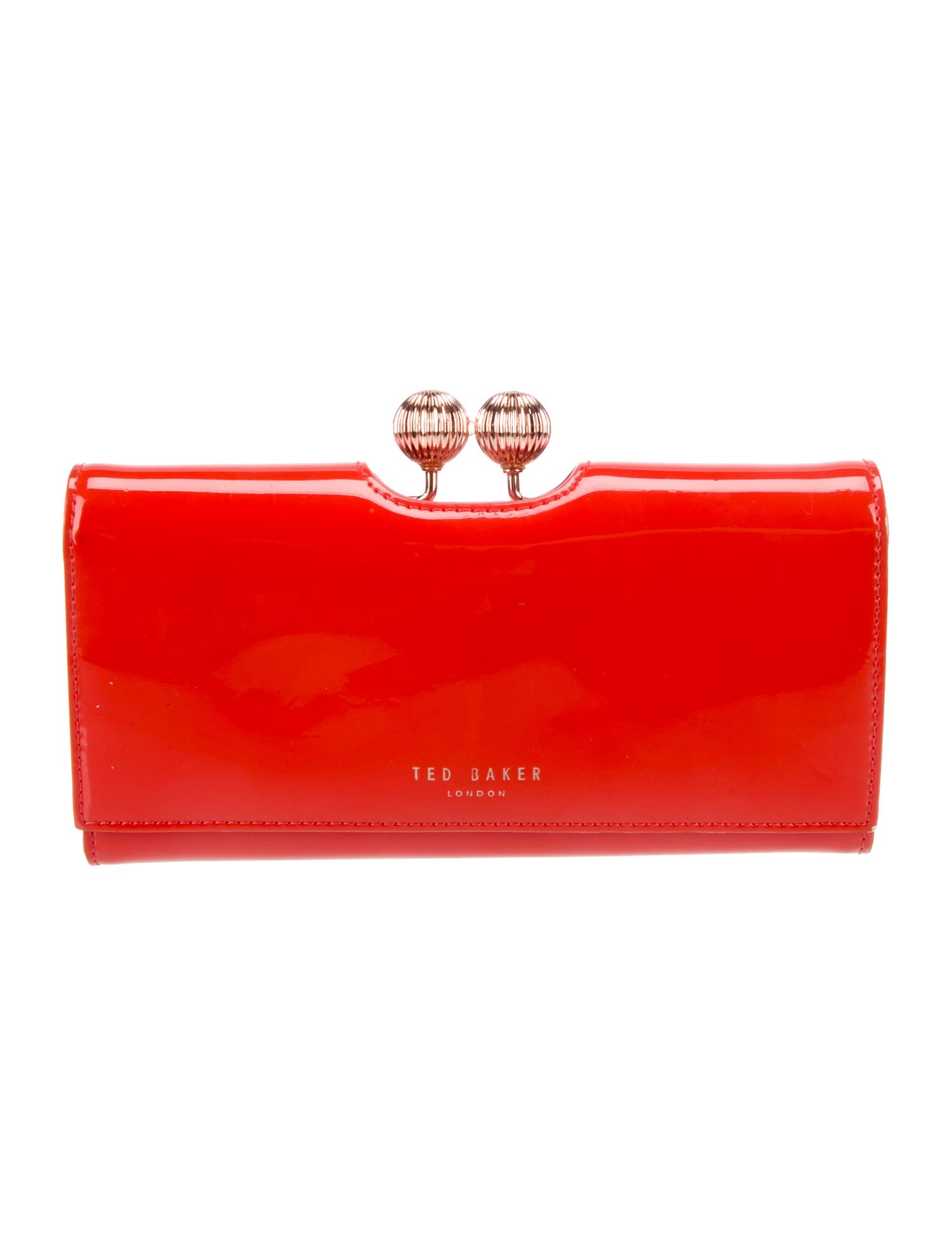 Ted Baker Patent Leather Minaudière