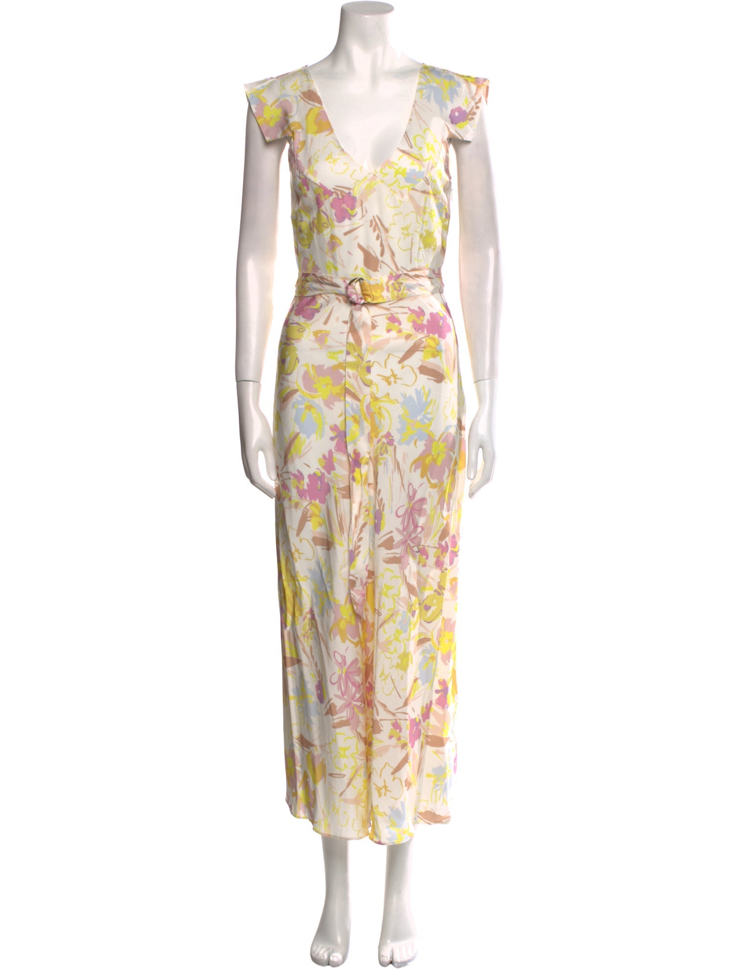 Ted Baker Floral Print Long Dress