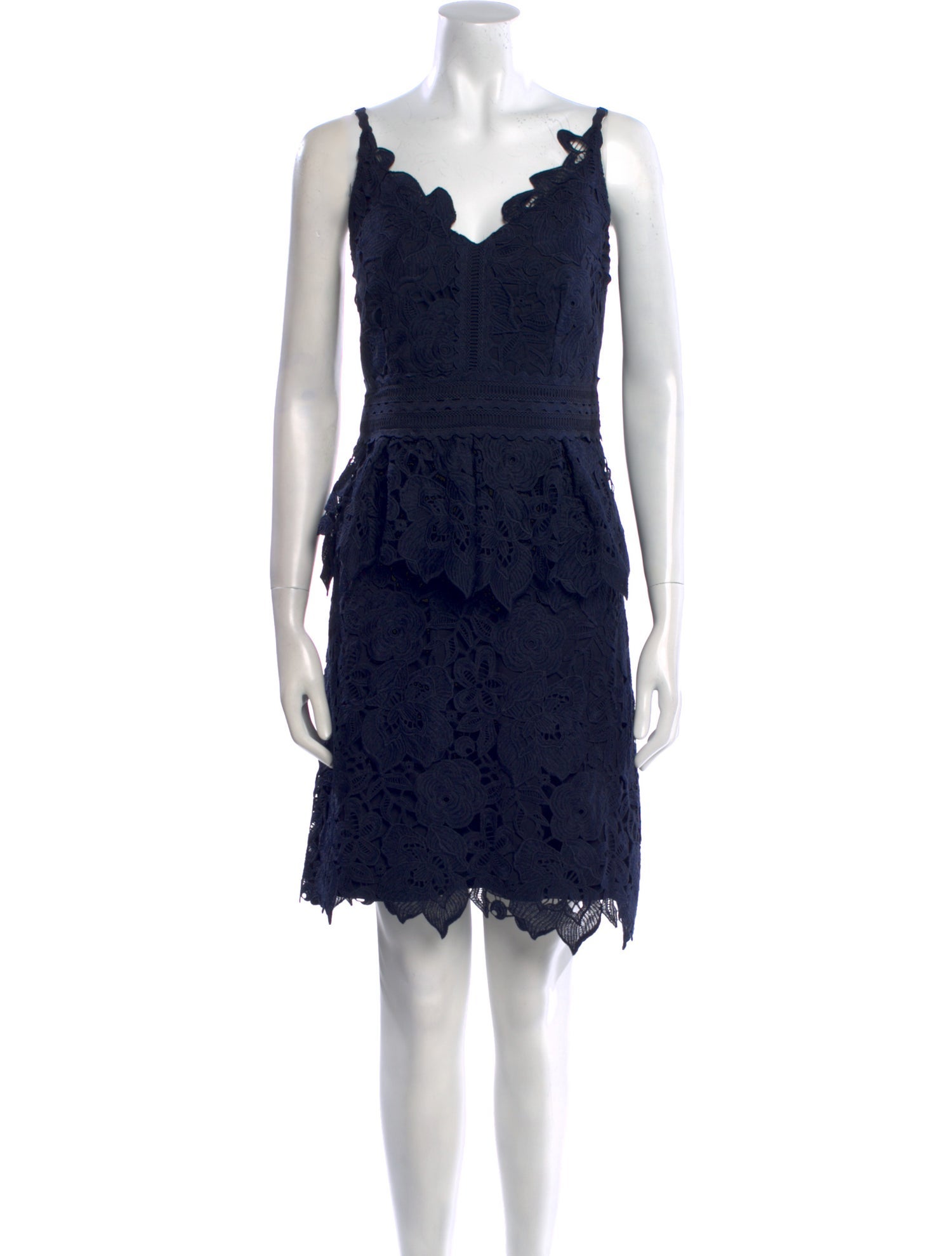 Ted Baker V-Neck Mini Dress