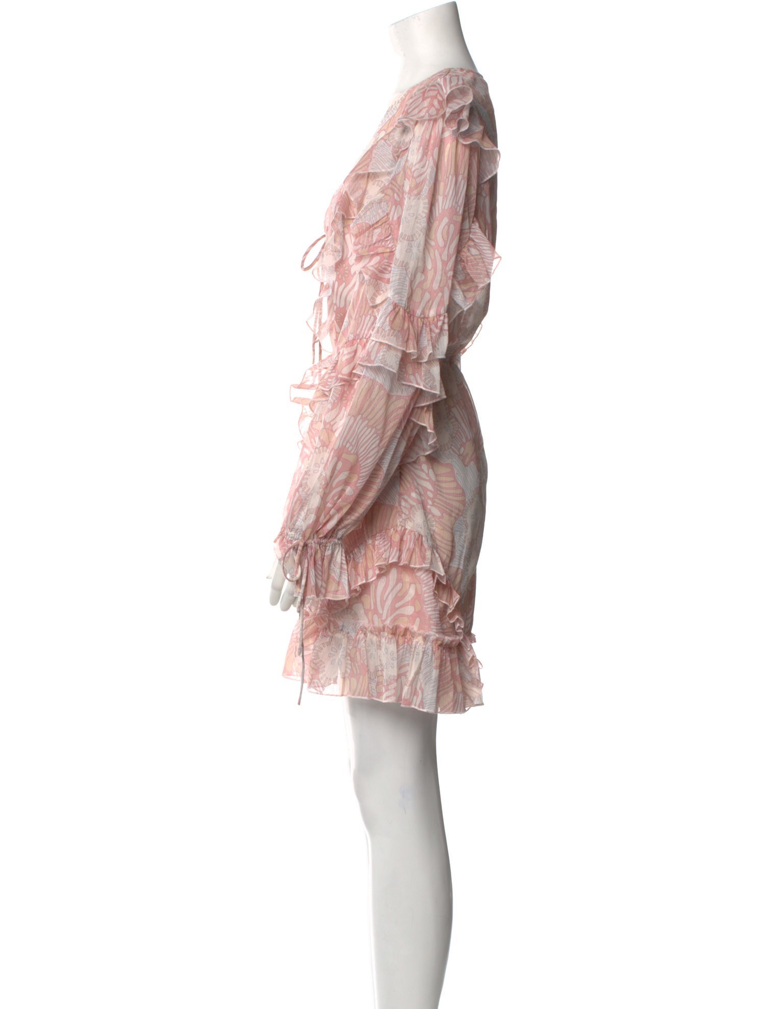 Ted Baker Floral Print V-Neck Romper