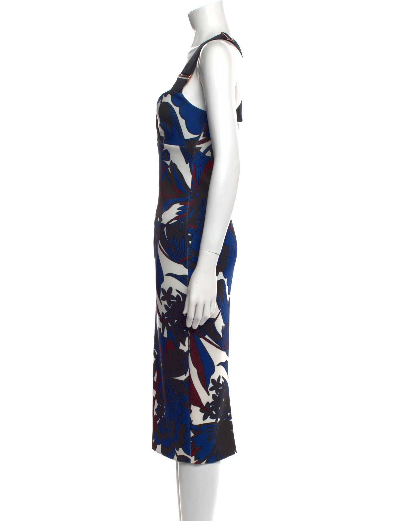 Ted Baker Printed Midi Length Dress