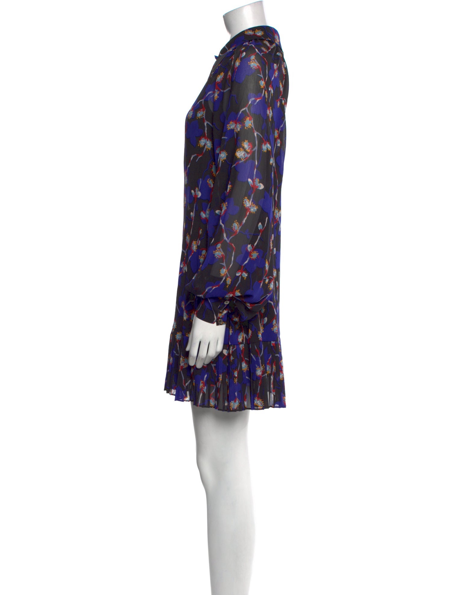 Ted Baker Floral Print Mini Dress