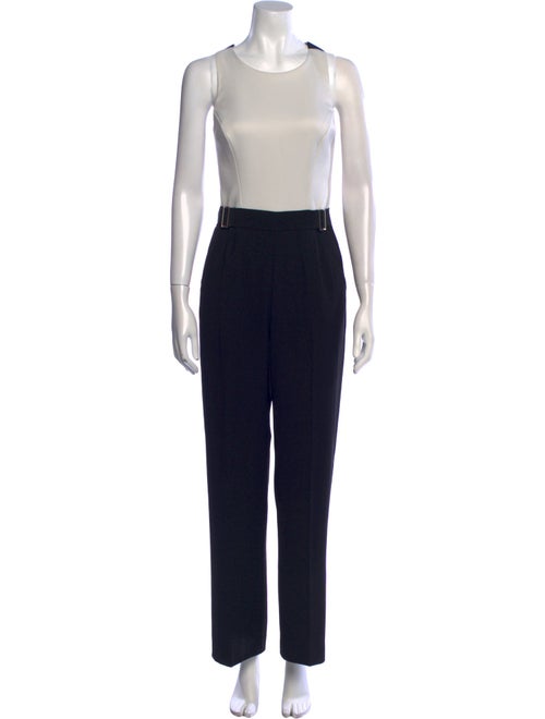 Ted Baker Colorblock Pattern Scoop Neck Jumpsuit