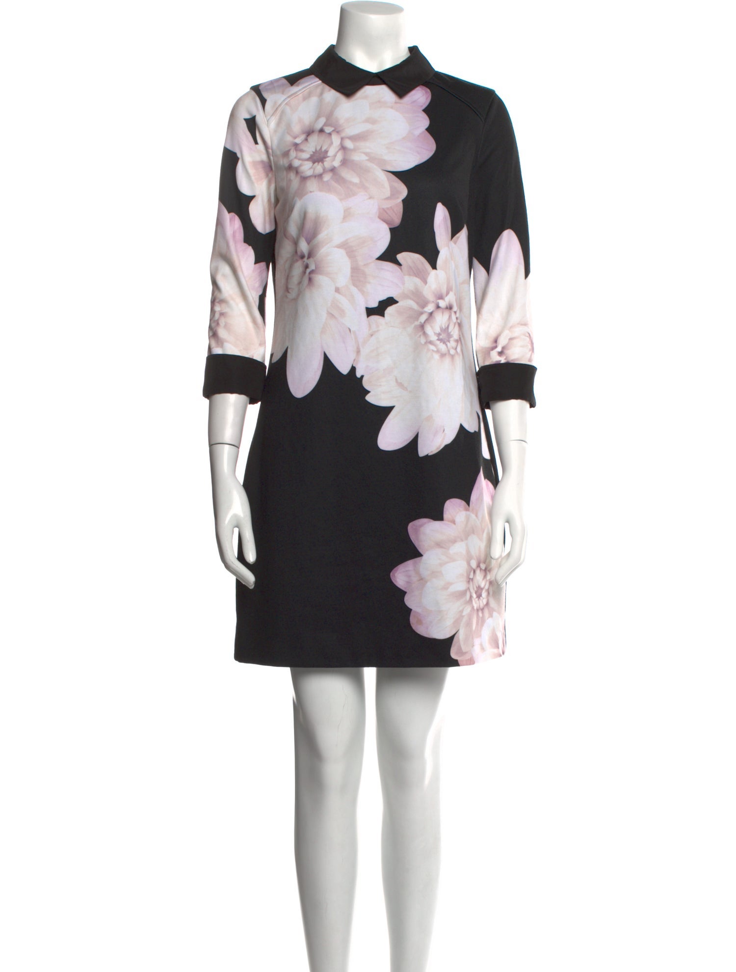 Ted Baker Floral Print Mini Dress
