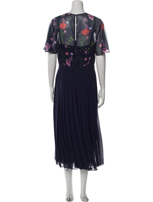 Ted Baker Printed Crew Neck Jumpsuit