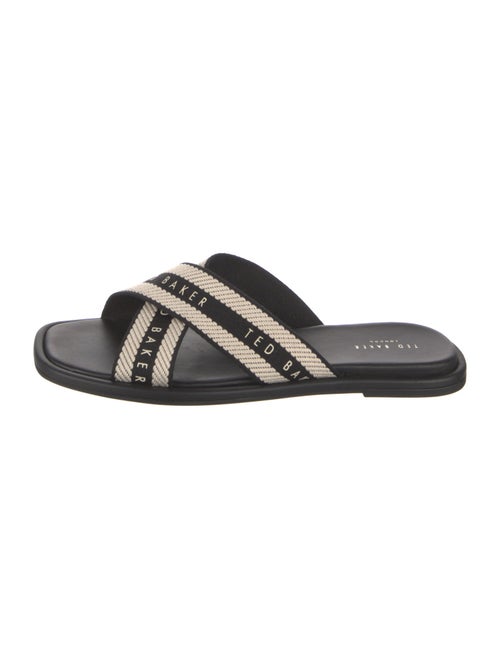 Ted Baker Leather Printed Slides