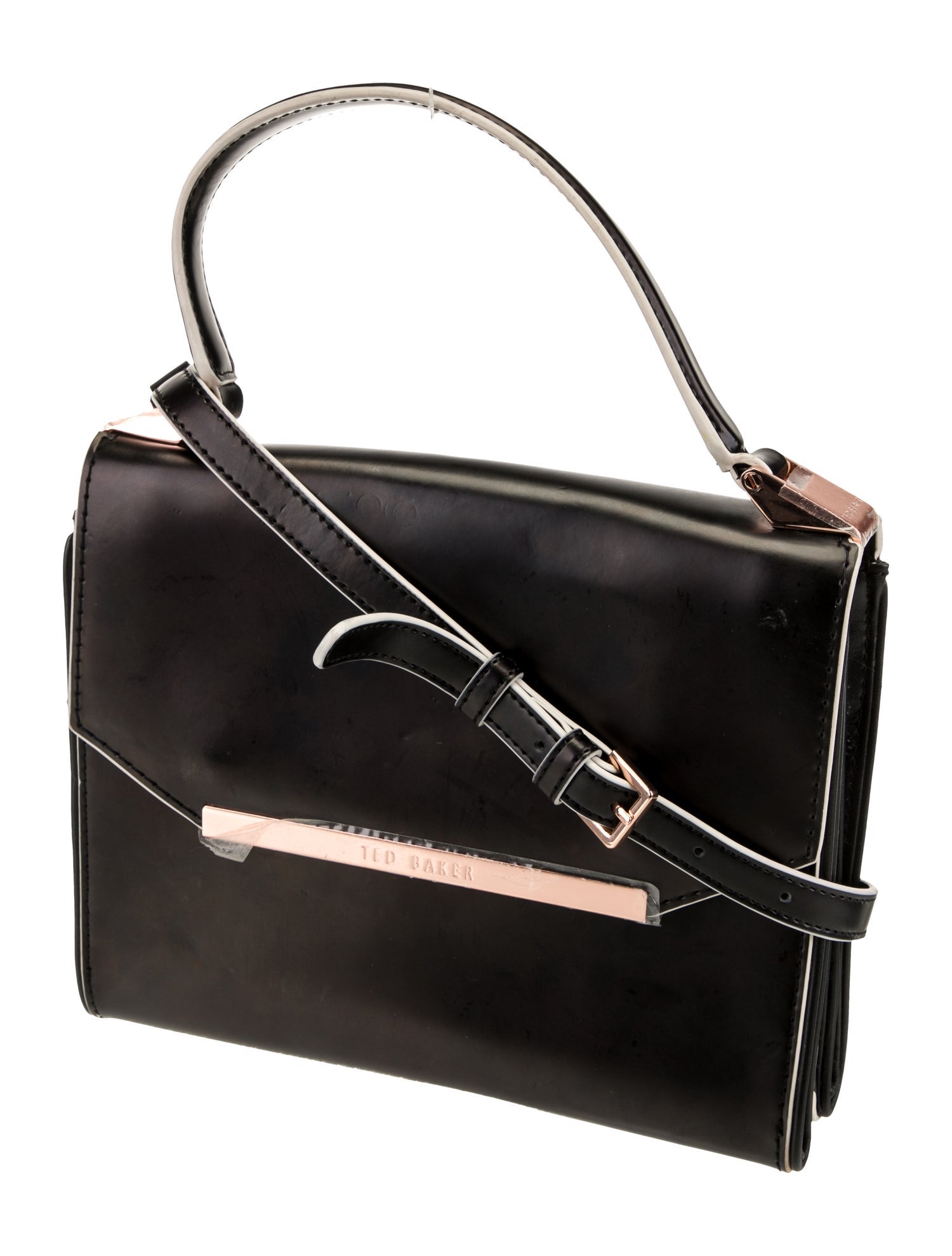 Ted Baker Leather Top Handle Bag