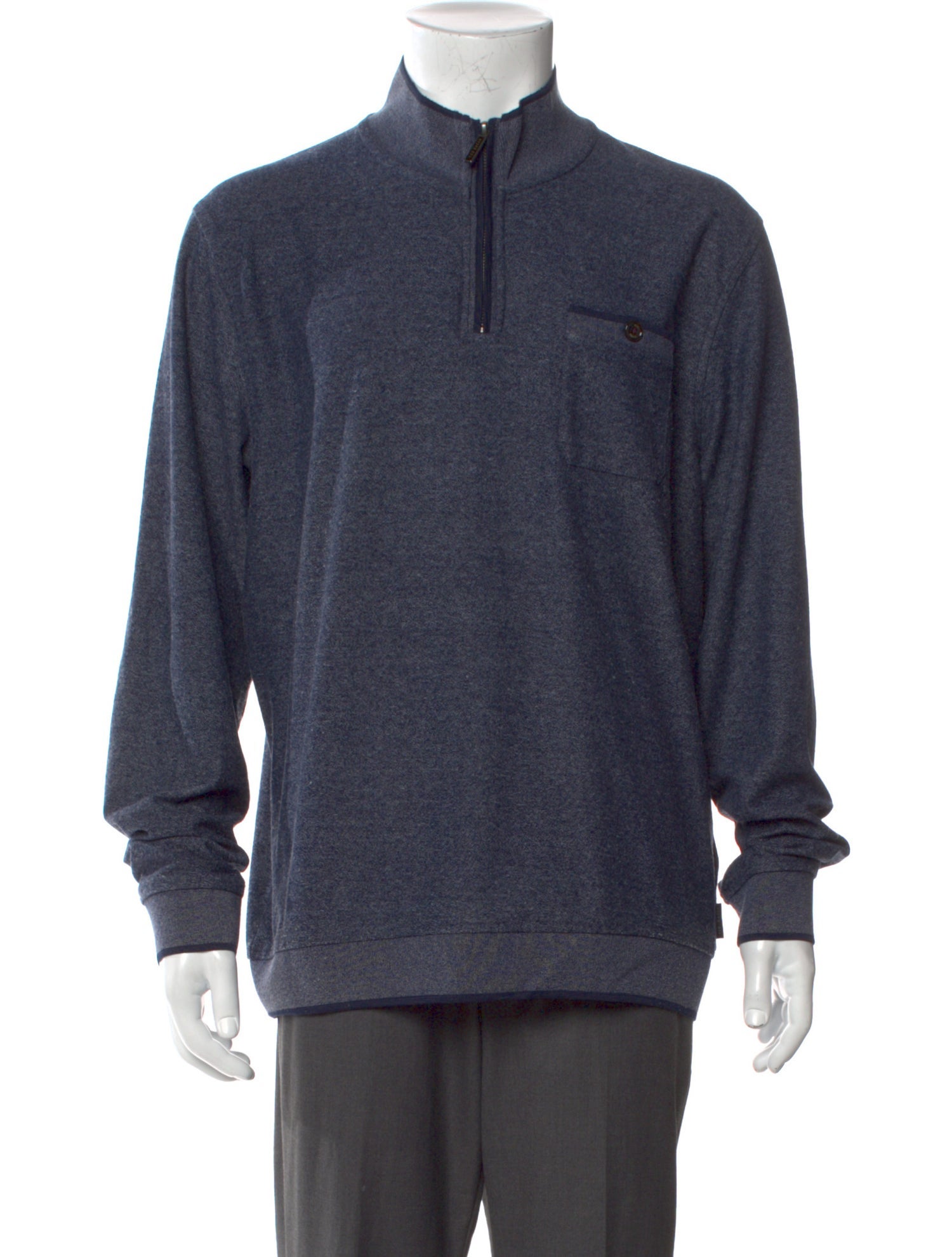 Ted Baker Mock Neck Long Sleeve Sweatshirt