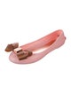Ted Baker Patent Leather Bow Accents Flats