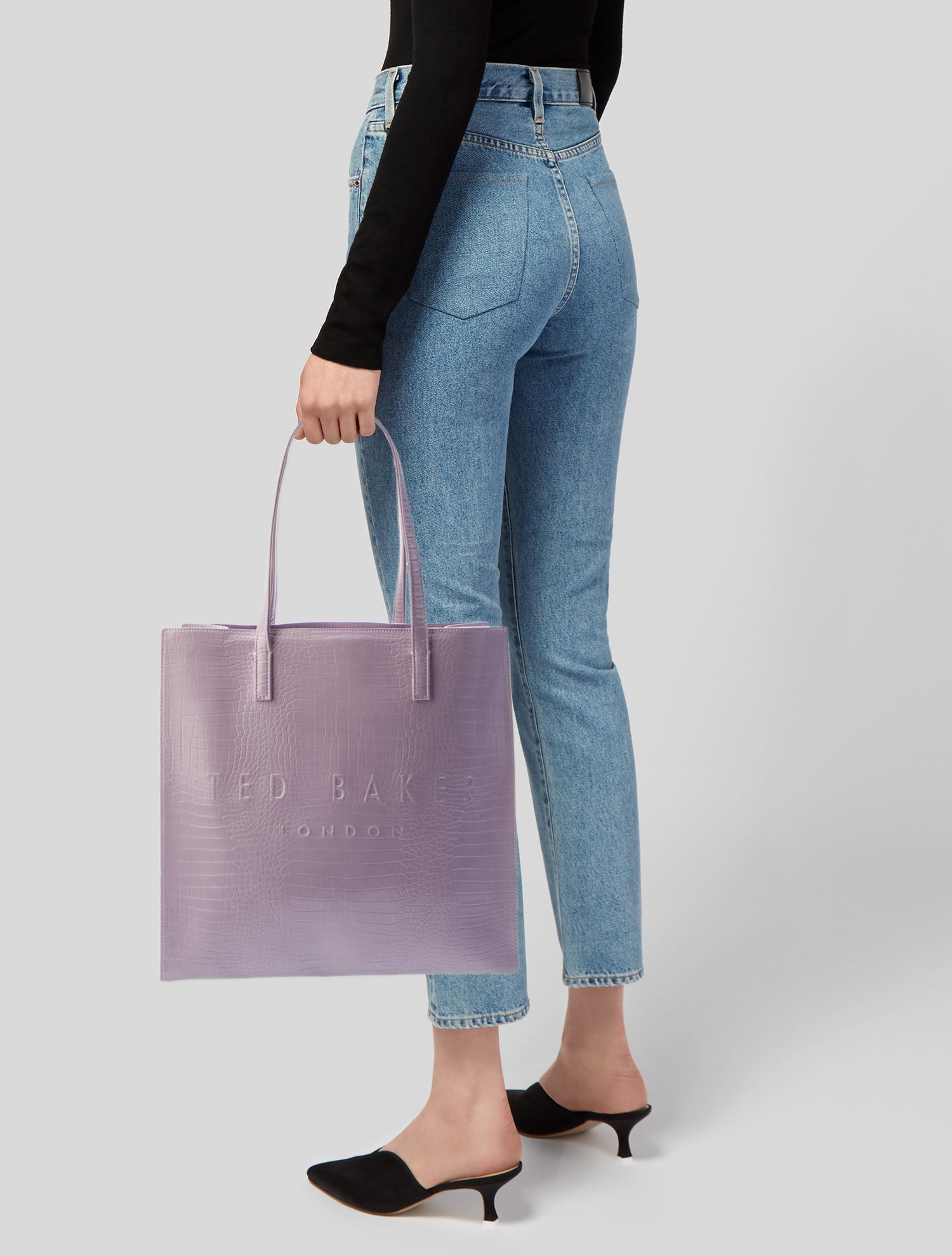 Ted Baker Embossed Leather Tote