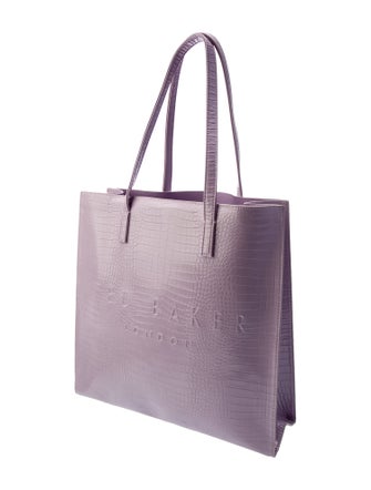 Ted Baker Embossed Leather Tote