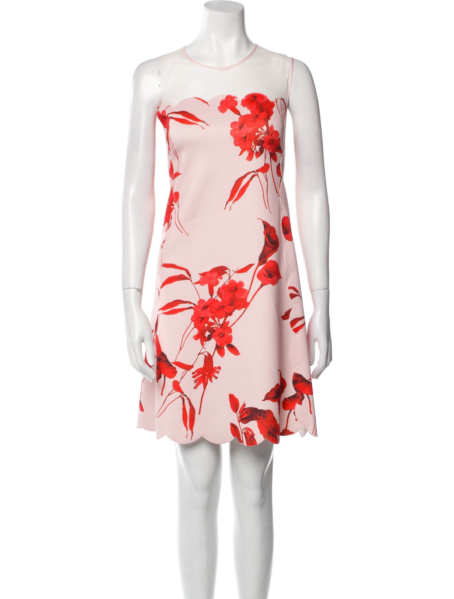 Ted Baker Floral Print Mini Dress