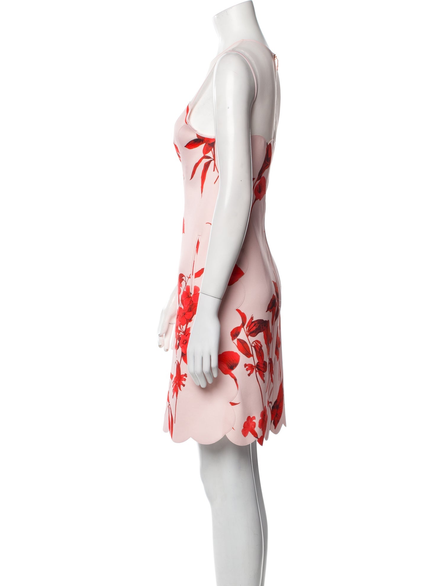 Ted Baker Floral Print Mini Dress