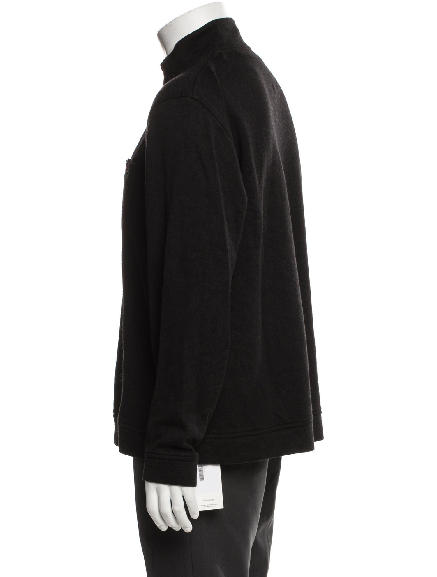 Ted Baker Mock Neck Long Sleeve Polo Sweater