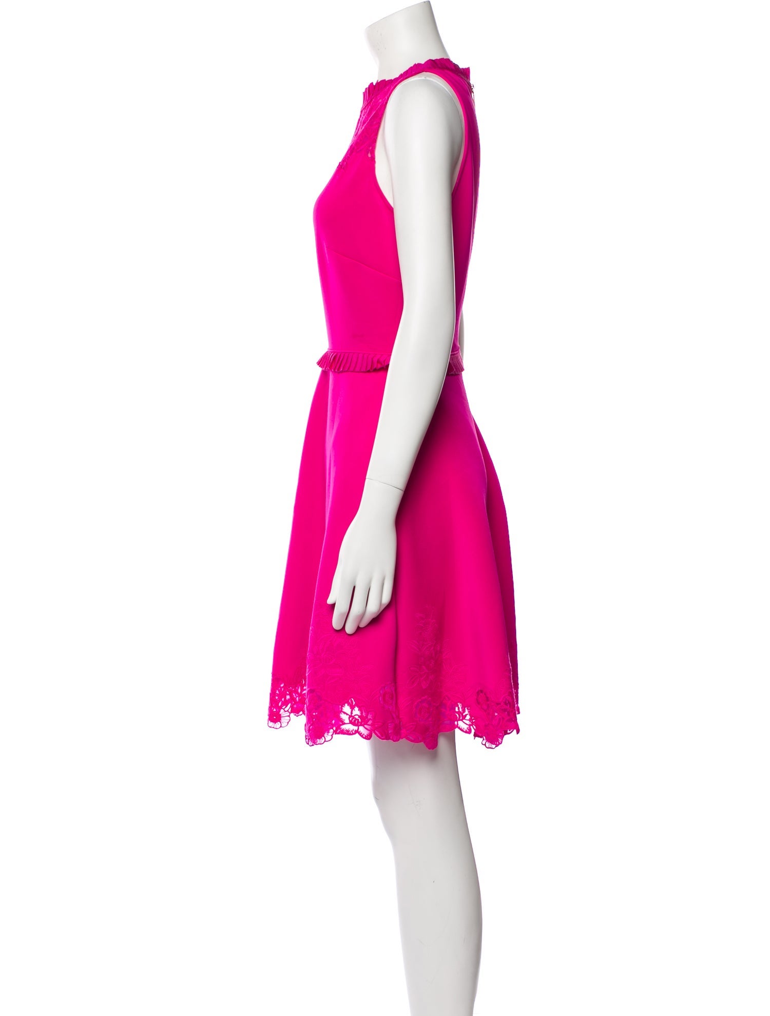 Ted Baker Crew Neck Knee-Length Dress