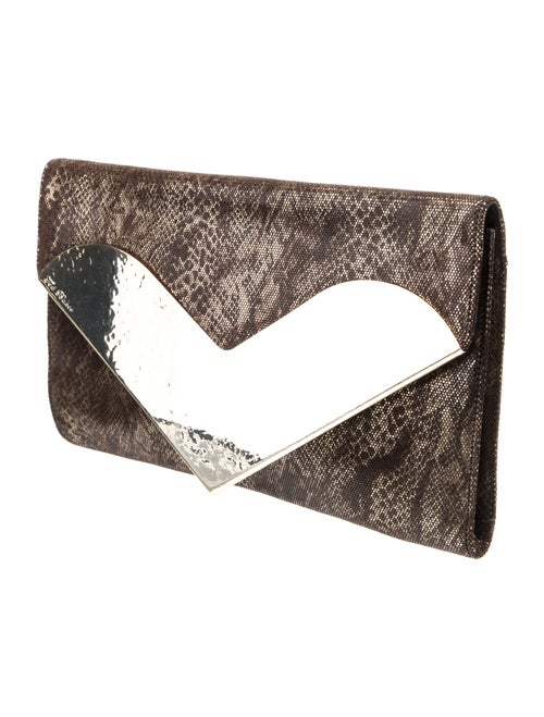 Ted Baker Embossed Leather Clutch
