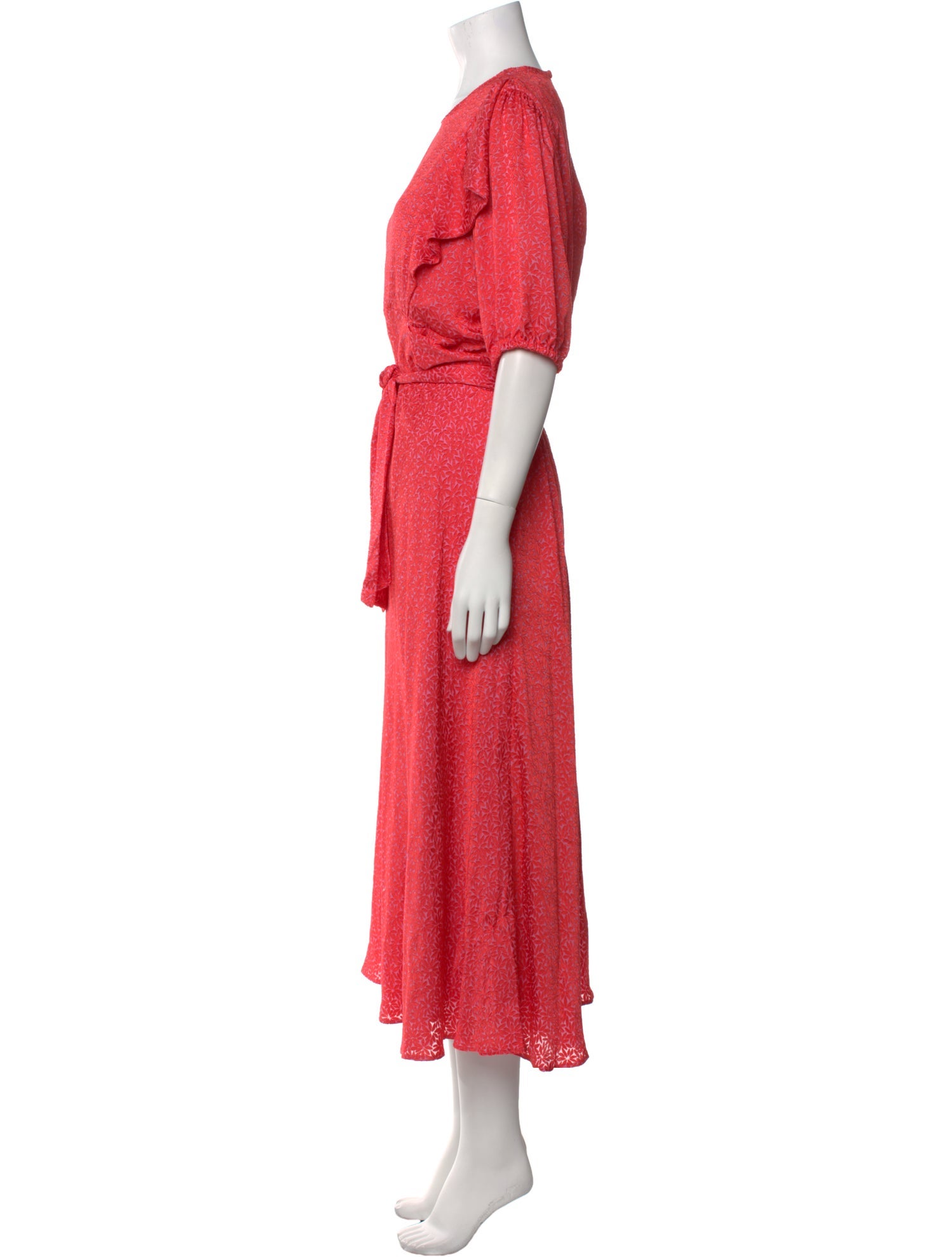 Ted Baker Crew Neck Long Dress