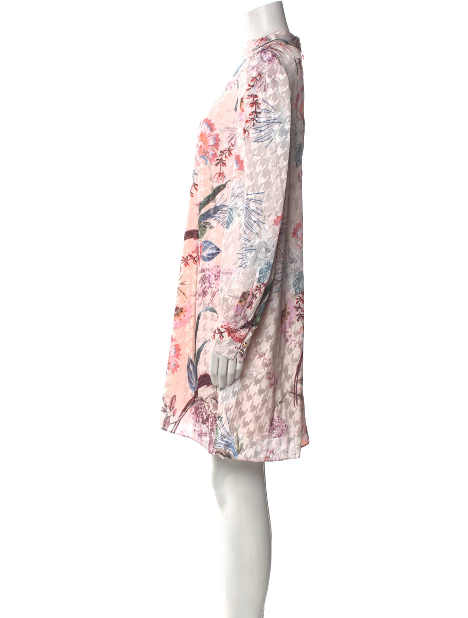 Ted Baker Floral Print Mini Dress