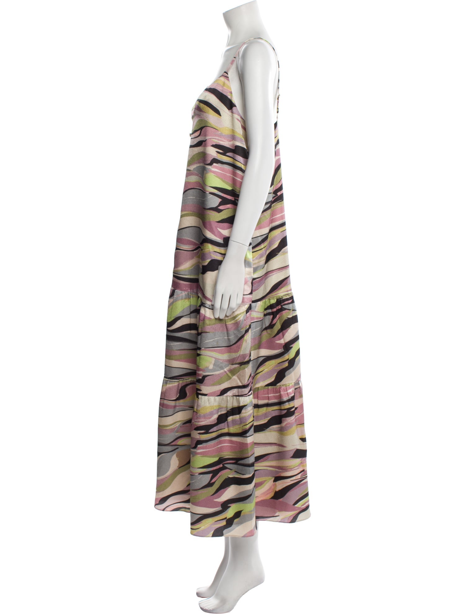 Ted Baker Printed Long Dress w/ Tags