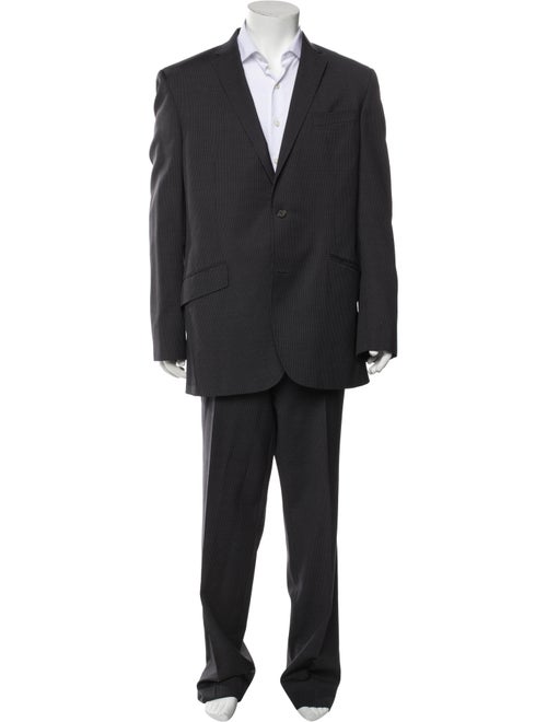 Ted Baker Wool Striped Two-Piece Suit Vest