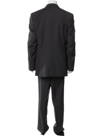 Ted Baker Wool Striped Two-Piece Suit Vest