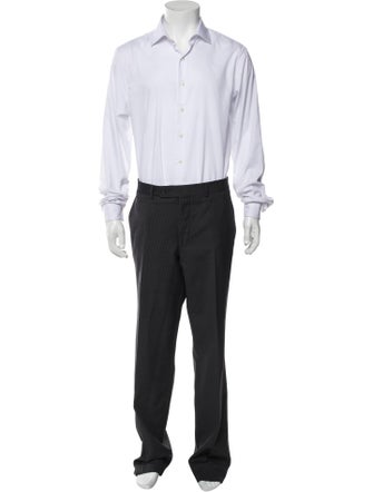 Ted Baker Wool Striped Two-Piece Suit Vest