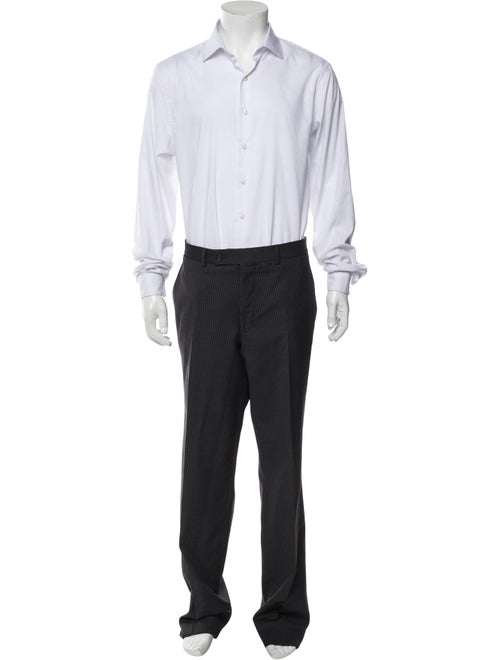 Ted Baker Wool Striped Two-Piece Suit Vest