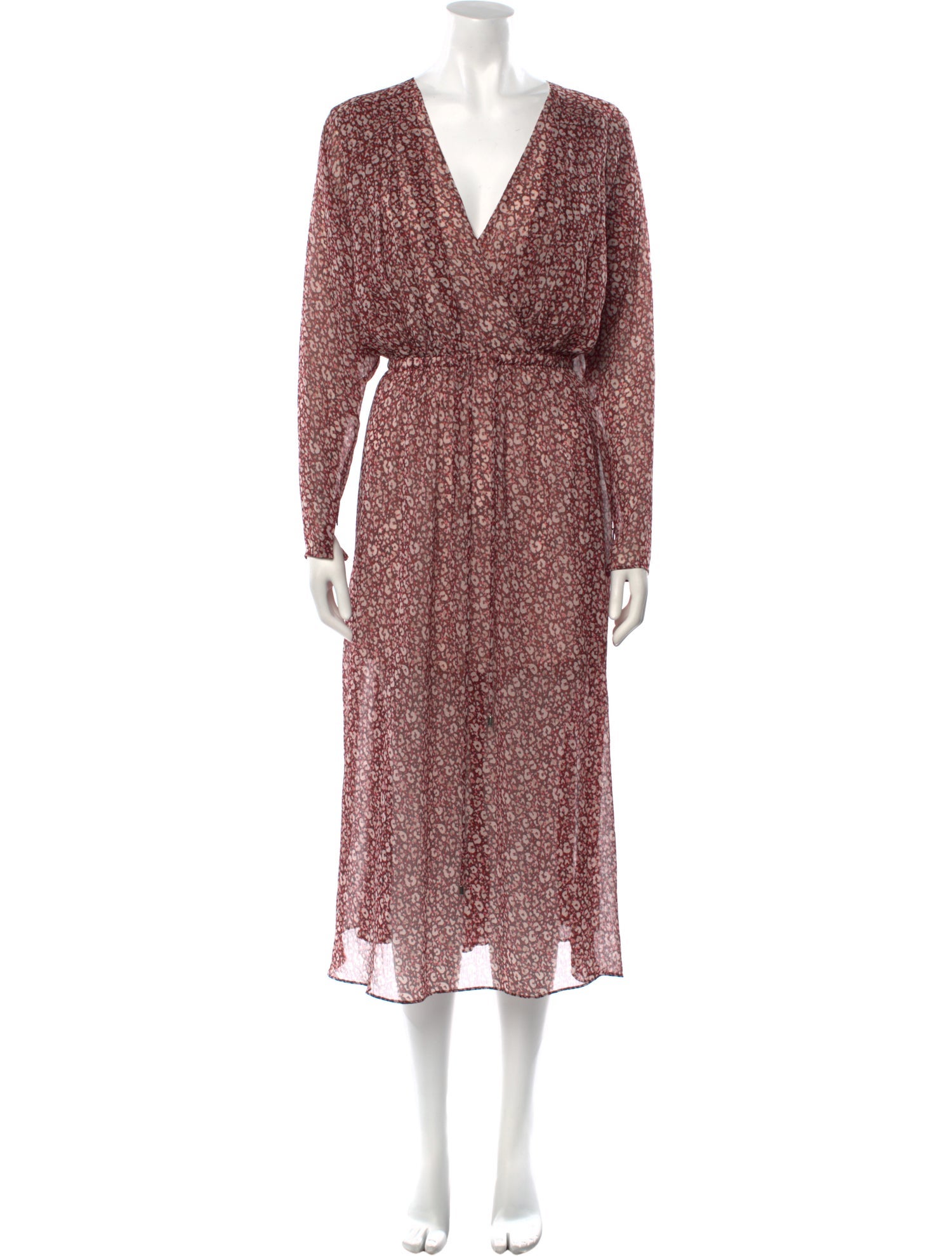 Ted Baker Floral Print Long Dress