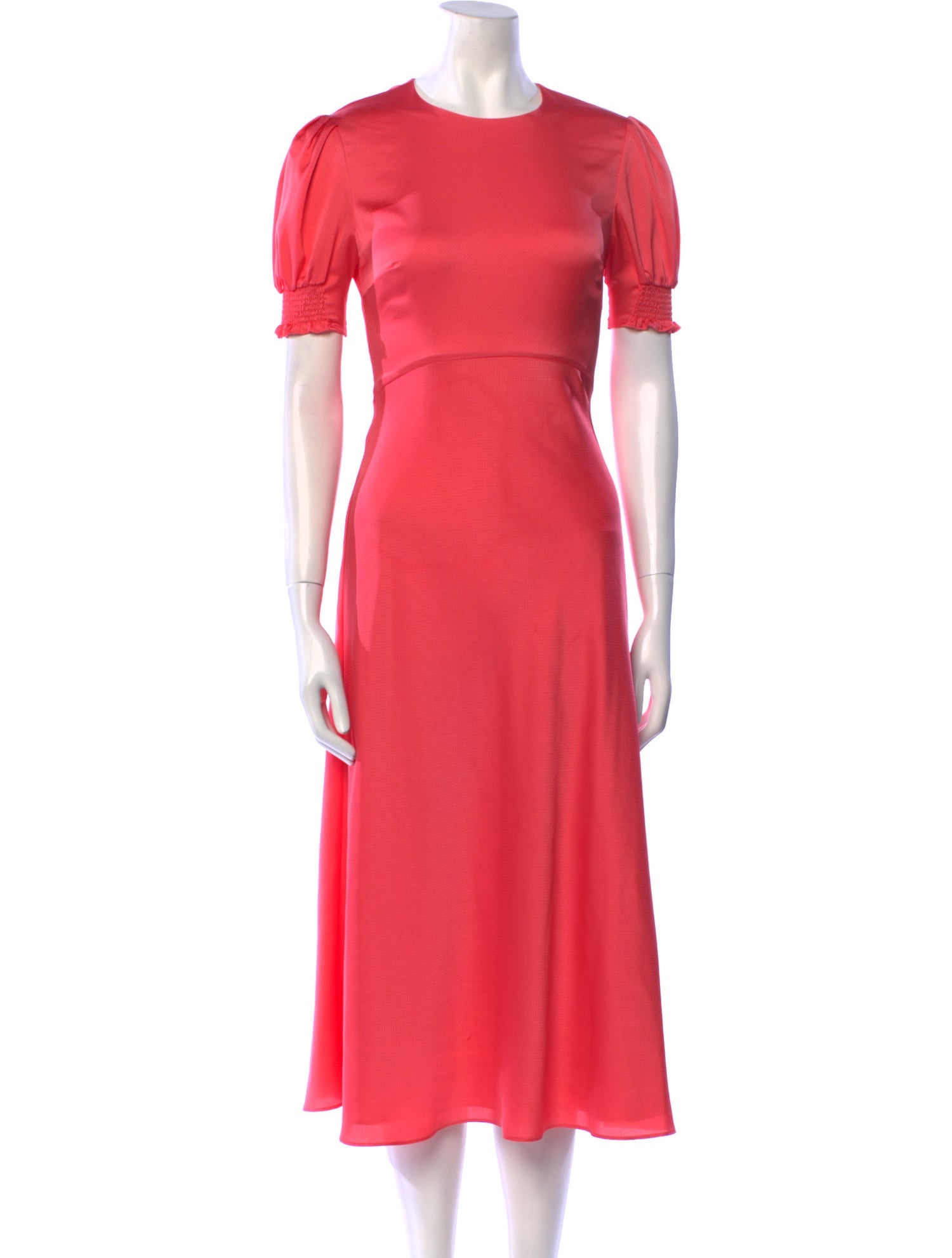 Ted Baker Crew Neck Midi Length Dress