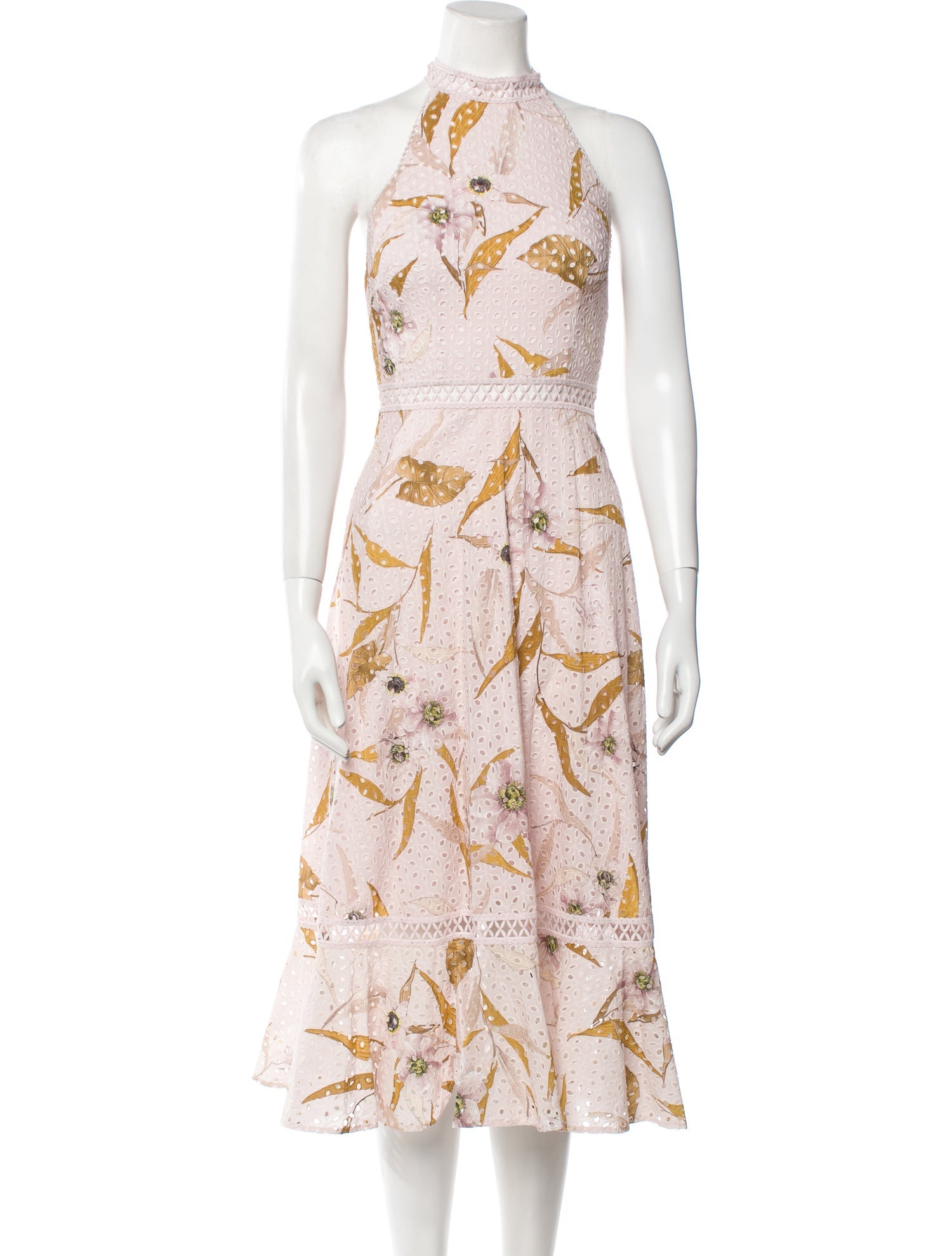 Ted Baker Printed Long Dress