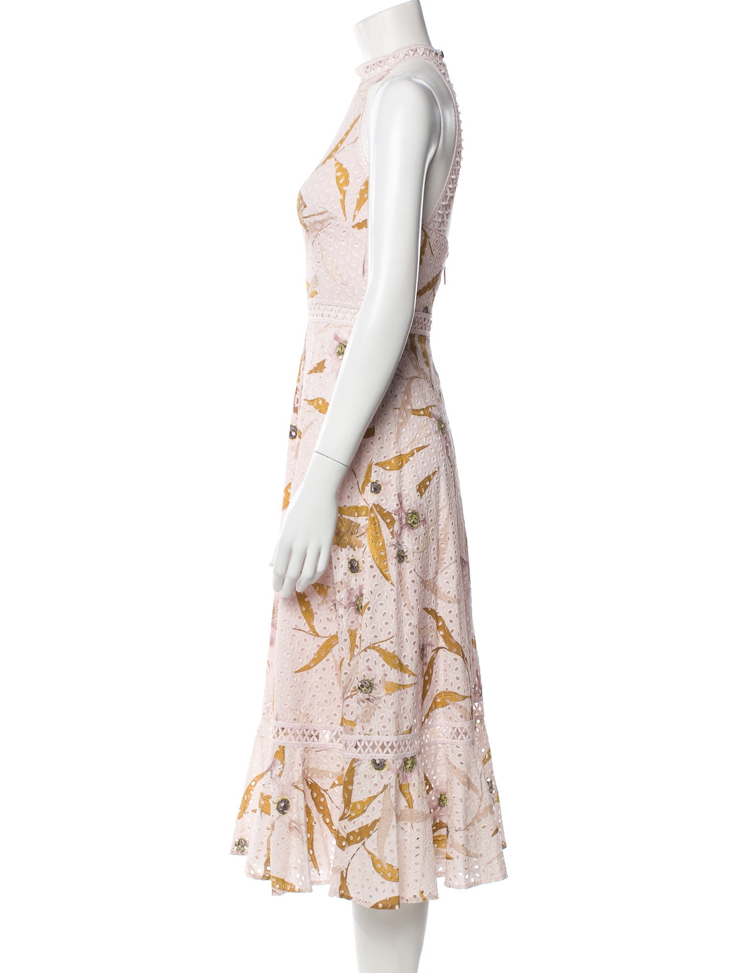 Ted Baker Printed Long Dress