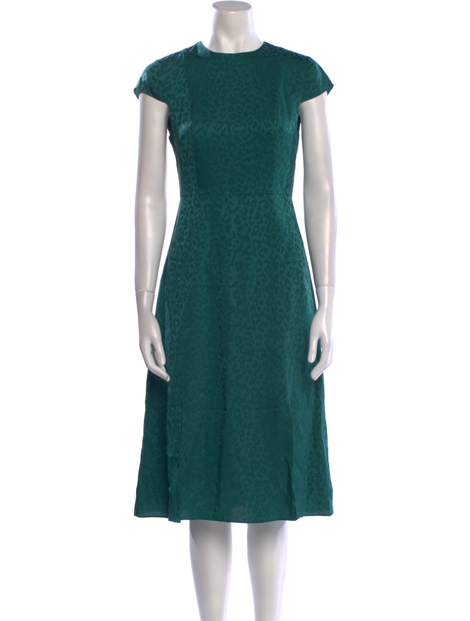 Ted Baker Crew Neck Midi Length Dress w/ Tags