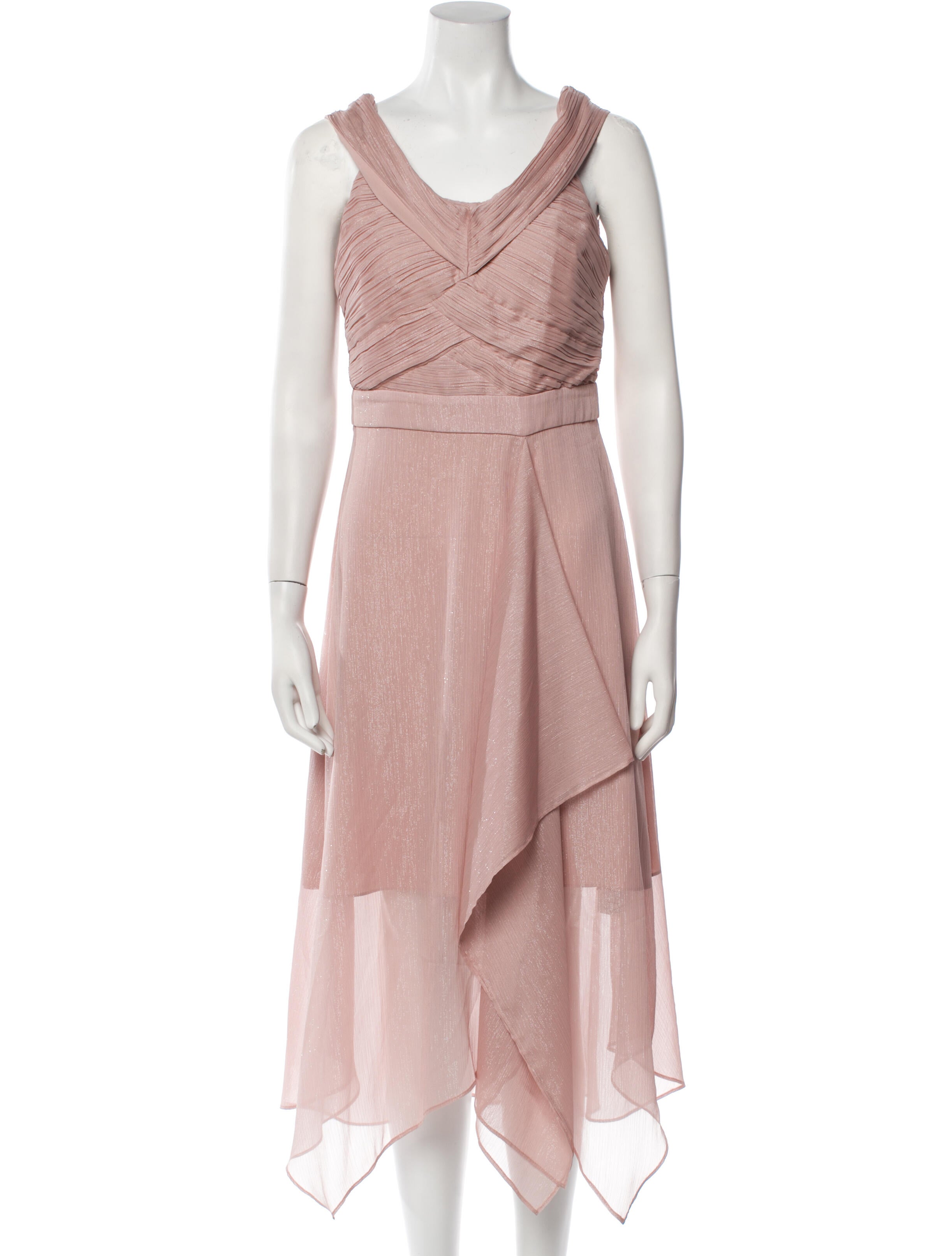 Ted Baker V-Neck Long Dress