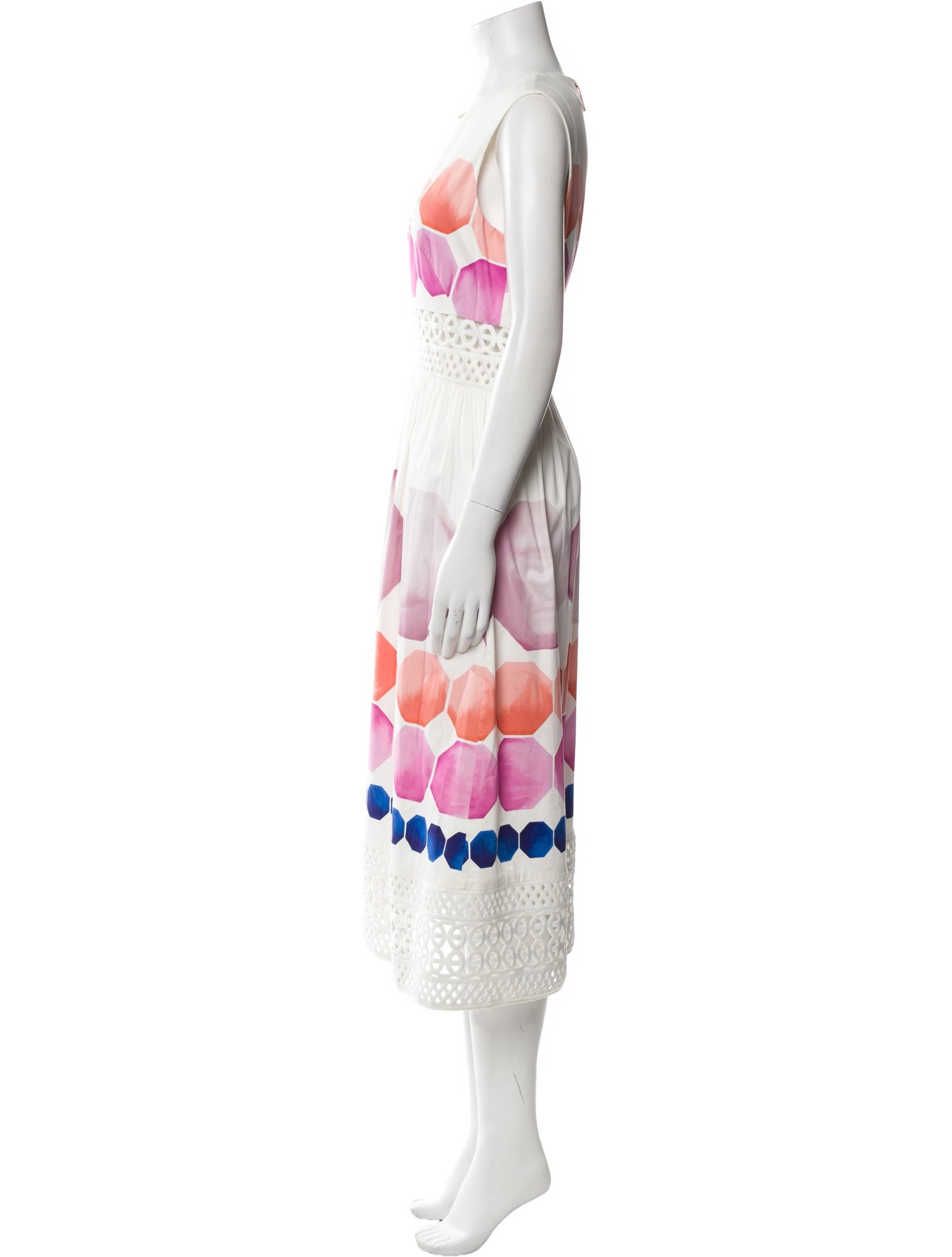 Ted Baker Printed Long Dress