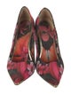 Ted Baker Canvas Floral Print Pumps
