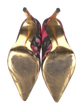 Ted Baker Canvas Floral Print Pumps