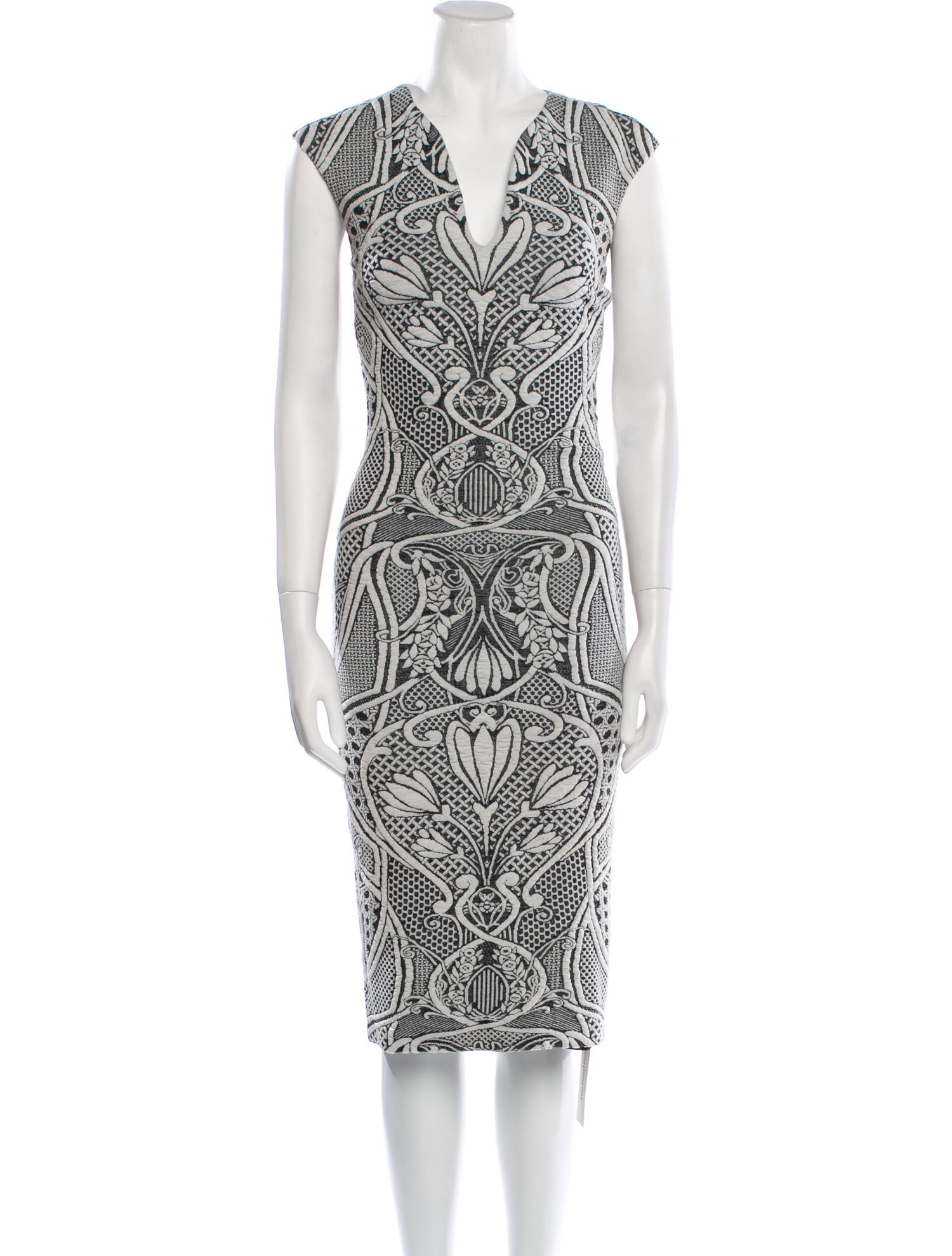 Ted Baker Printed Midi Length Dress