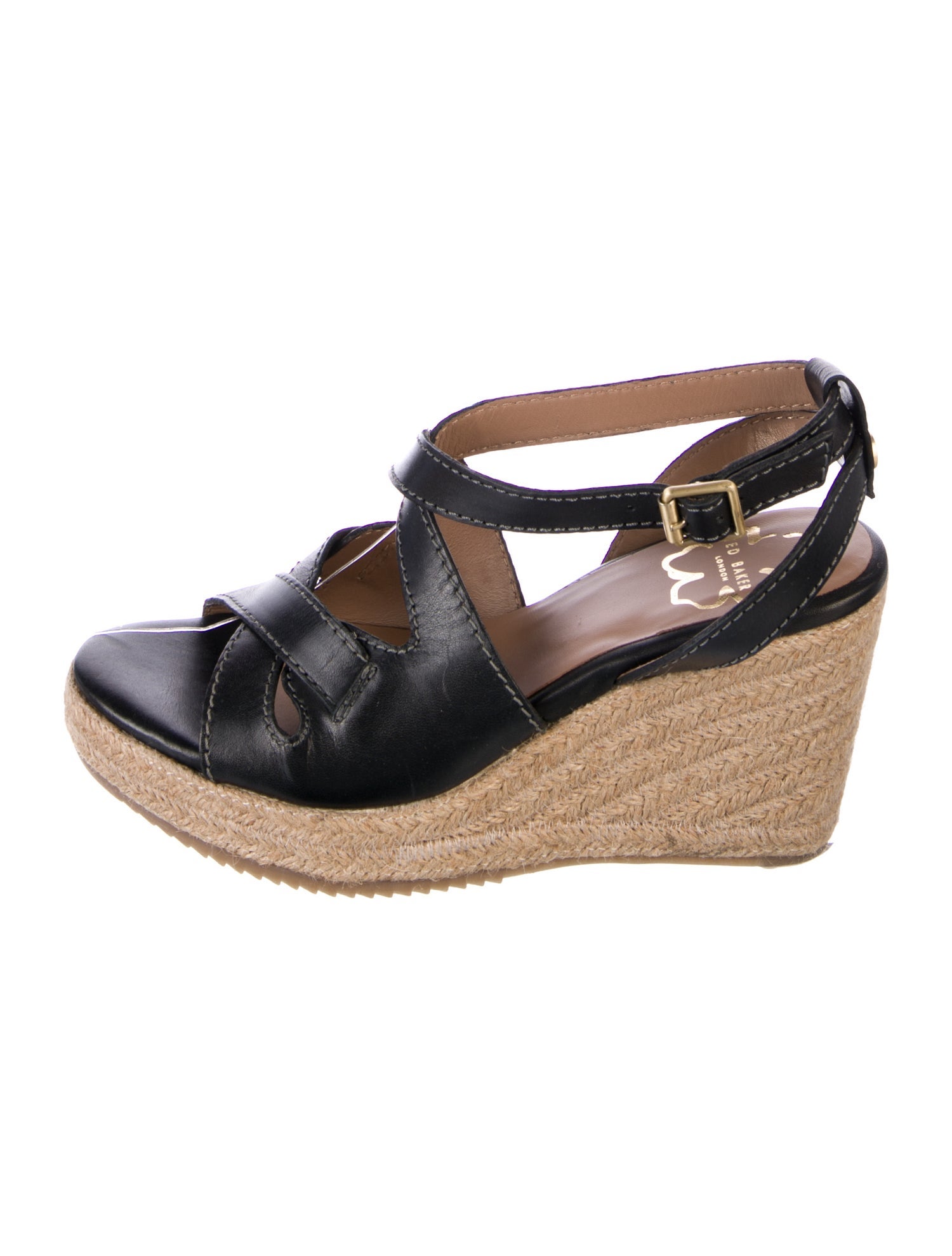 Ted Baker Leather Espadrilles